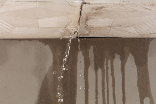 Professional Sewage Cleanup technician working in Pendleton, IN